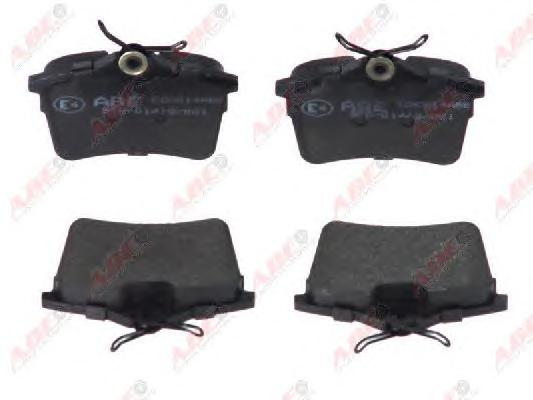 Комплект тормозных колодок, дисковый тормоз ABE
