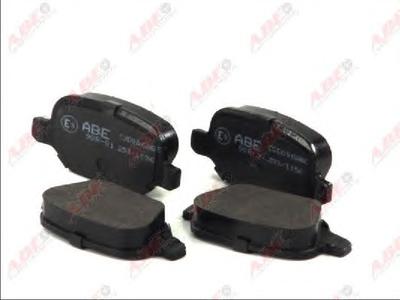 Комплект тормозных колодок, дисковый тормоз ABE