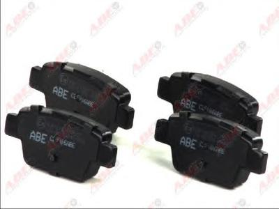 Комплект тормозных колодок, дисковый тормоз ABE C2F006ABE