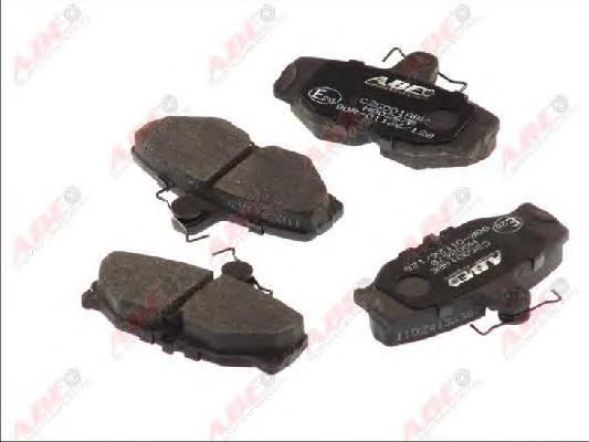Комплект тормозных колодок, дисковый тормоз ABE