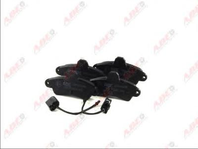 Комплект тормозных колодок, дисковый тормоз ABE C2G006ABE