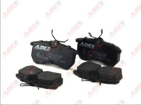 Комплект тормозных колодок, дисковый тормоз ABE