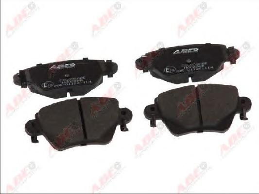 Комплект тормозных колодок, дисковый тормоз ABE