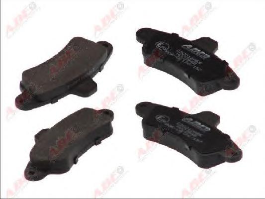 Комплект тормозных колодок, дисковый тормоз ABE