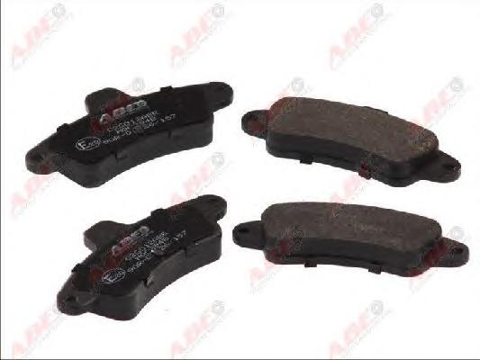 Комплект тормозных колодок, дисковый тормоз ABE