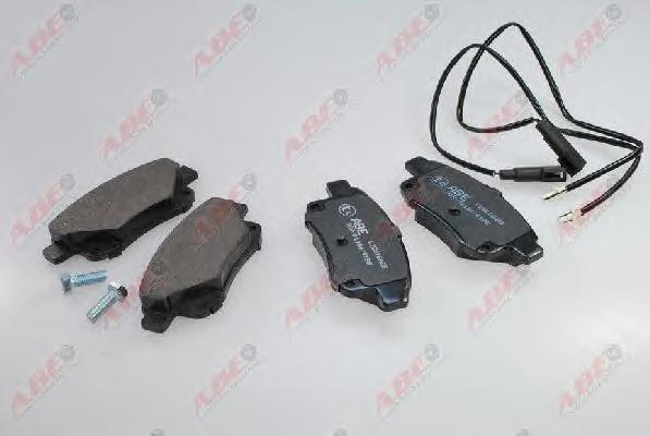 Комплект тормозных колодок, дисковый тормоз ABE