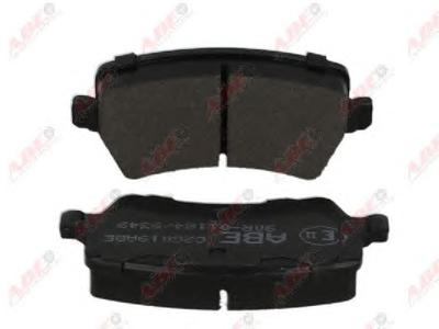 Комплект тормозных колодок, дисковый тормоз ABE