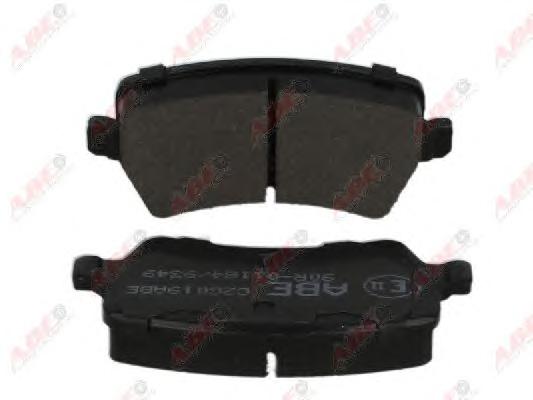 Комплект тормозных колодок, дисковый тормоз ABE