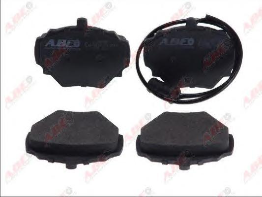 Комплект тормозных колодок, дисковый тормоз ABE