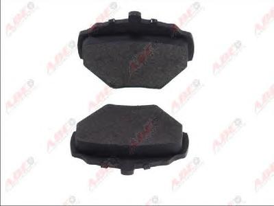 Комплект тормозных колодок, дисковый тормоз ABE