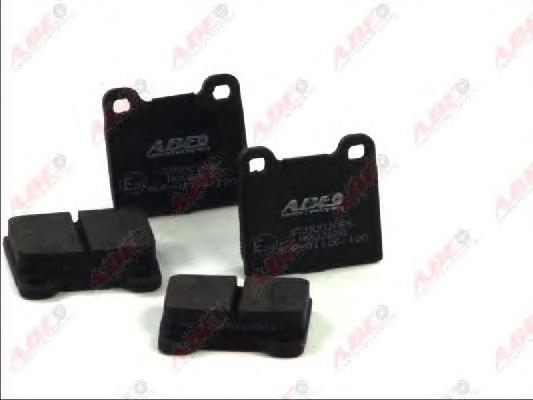 Комплект тормозных колодок, дисковый тормоз ABE