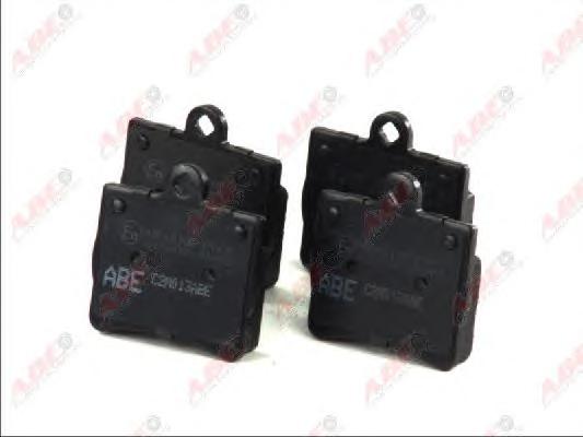 Комплект тормозных колодок, дисковый тормоз ABE