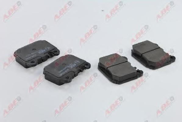 Комплект тормозных колодок, дисковый тормоз ABE