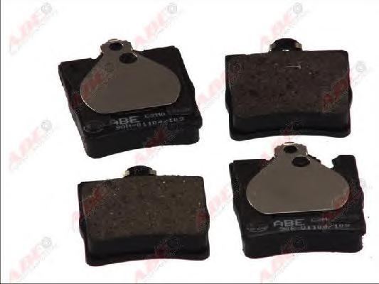 Комплект тормозных колодок, дисковый тормоз ABE