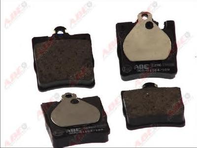 Комплект тормозных колодок, дисковый тормоз ABE