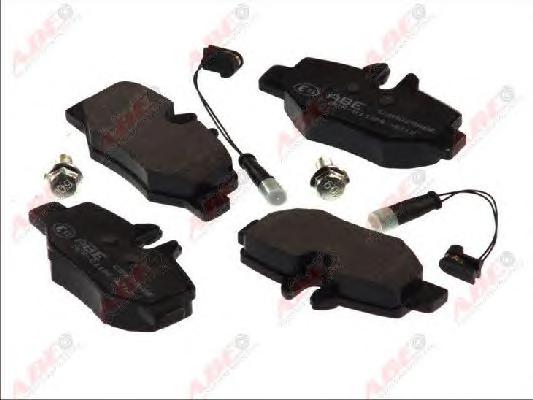 Комплект тормозных колодок, дисковый тормоз ABE