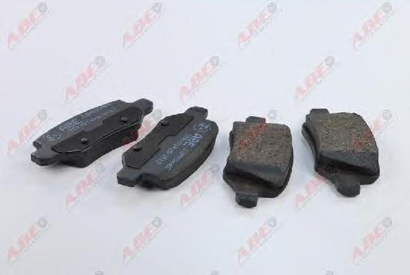 Комплект тормозных колодок, дисковый тормоз ABE