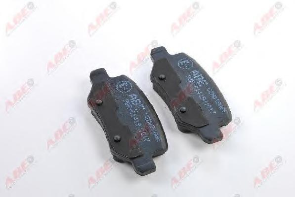 Комплект тормозных колодок, дисковый тормоз ABE