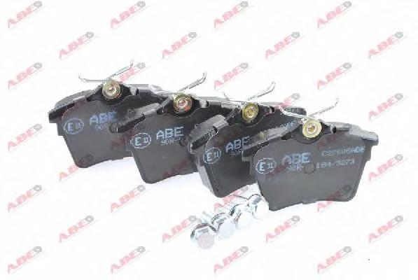 Комплект тормозных колодок, дисковый тормоз ABE
