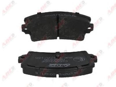 Комплект тормозных колодок, дисковый тормоз ABE