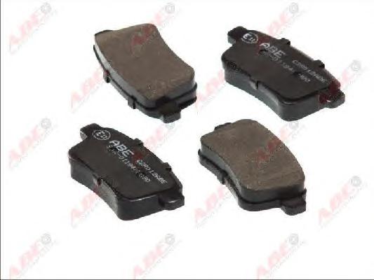 Комплект тормозных колодок, дисковый тормоз ABE