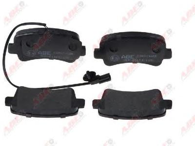 Комплект тормозных колодок, дисковый тормоз ABE C2R014ABE