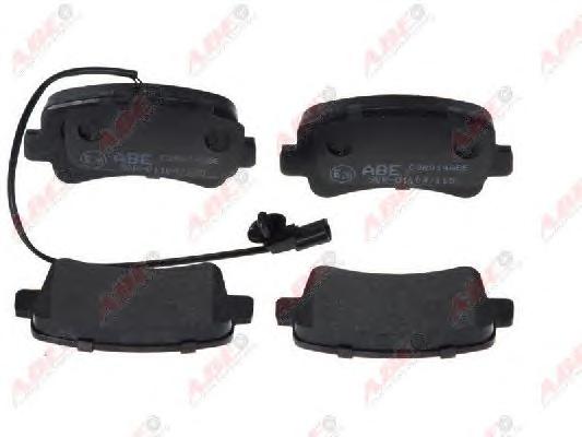 Комплект тормозных колодок, дисковый тормоз ABE