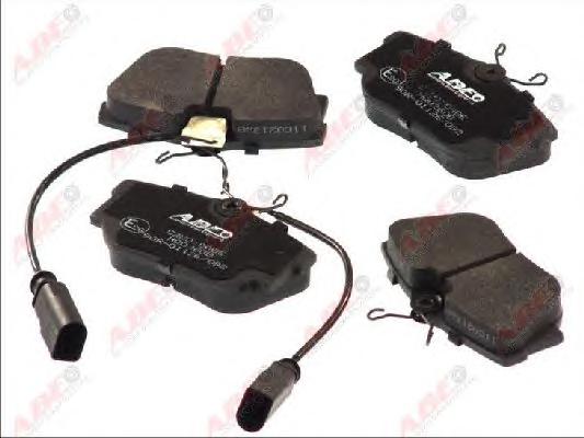 Комплект тормозных колодок, дисковый тормоз ABE