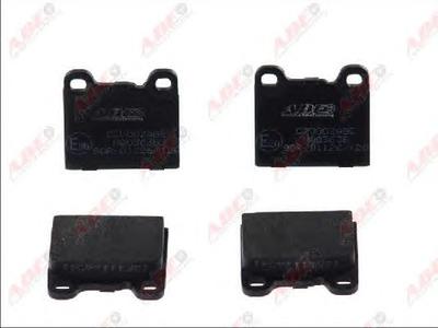 Комплект тормозных колодок, дисковый тормоз ABE C2V002ABE