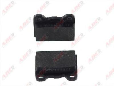 Комплект тормозных колодок, дисковый тормоз ABE