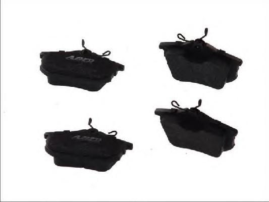 Комплект тормозных колодок, дисковый тормоз ABE