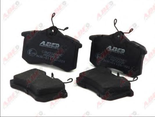 Комплект тормозных колодок, дисковый тормоз ABE
