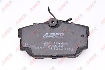 Комплект тормозных колодок, дисковый тормоз ABE