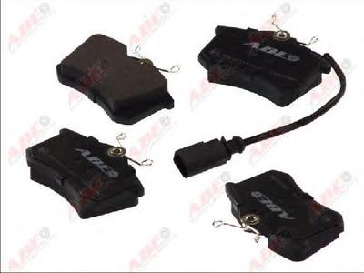 Комплект тормозных колодок, дисковый тормоз ABE C2W012ABE