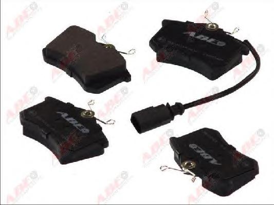 Комплект тормозных колодок, дисковый тормоз ABE