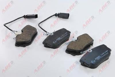 Комплект тормозных колодок, дисковый тормоз ABE