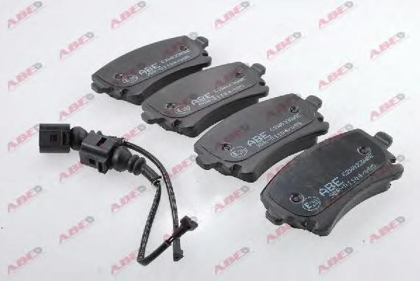 Комплект тормозных колодок, дисковый тормоз ABE