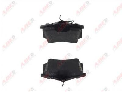 Комплект тормозных колодок, дисковый тормоз ABE