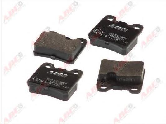 Комплект тормозных колодок, дисковый тормоз ABE