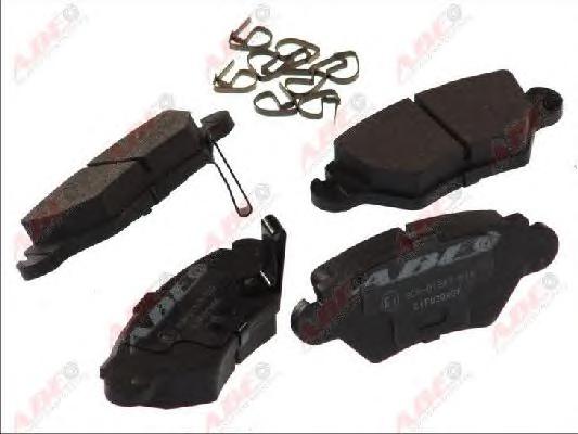 Комплект тормозных колодок, дисковый тормоз ABE