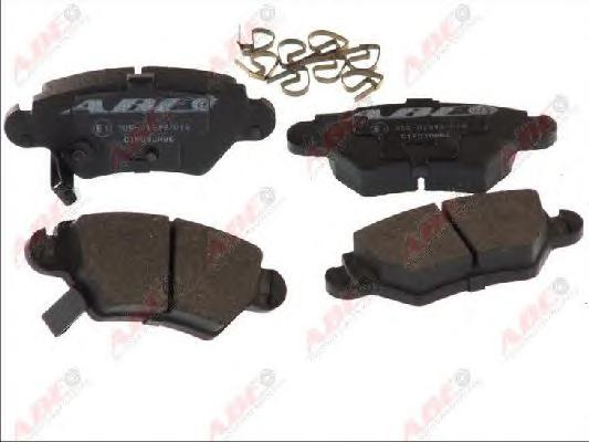 Комплект тормозных колодок, дисковый тормоз ABE