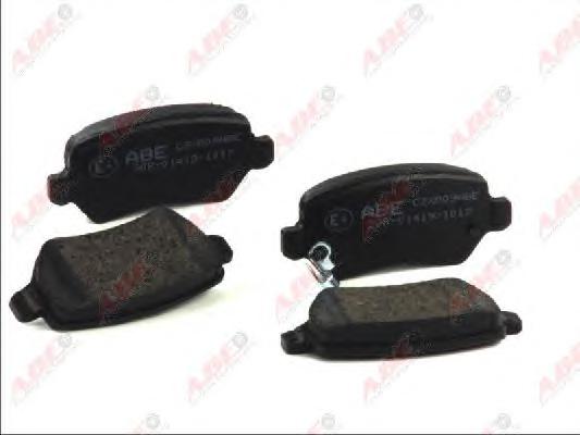 Комплект тормозных колодок, дисковый тормоз ABE