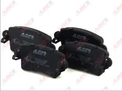 Комплект тормозных колодок, дисковый тормоз ABE C2X011ABE