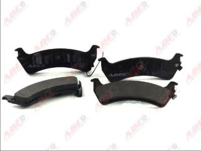 Комплект тормозных колодок, дисковый тормоз ABE C2Y005ABE