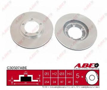 Тормозной диск ABE C30507ABE