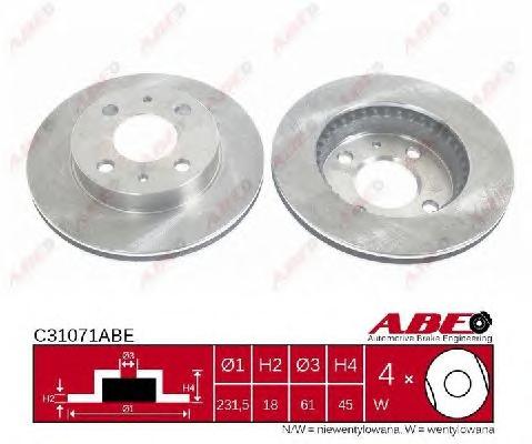 Тормозной диск ABE