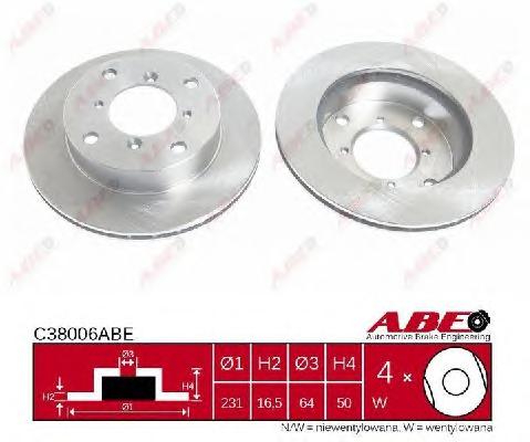Тормозной диск ABE