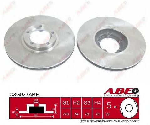 Тормозной диск ABE