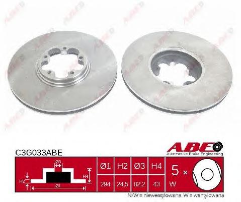 Тормозной диск ABE