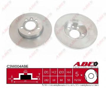 Тормозной диск ABE C3W004ABE